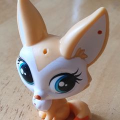 Littlest Pet Shop - Cute Fennec Fox Roxy - Bobble Head - See Pics - #