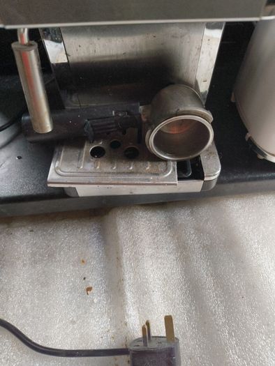 espresso machine . pressure low