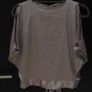 CBR ladies lilac/mauve/mink colured satin style top size medium Image 6