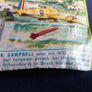 Victoria Cross Heroes Wax Gum Wrapper - Yellow Border. Image 3