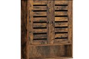 Wall cabinet with 2 doors vintage brown FREE DELIVERY