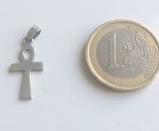 Sterling Silver Ankh Egyptian Cross Pendant