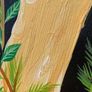 Double Sided Hand Painted Wooden Fire screen Image 8