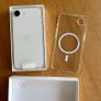 iPhone 16e White 128GB + Benks clear case Image 2
