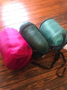 sleeping bags