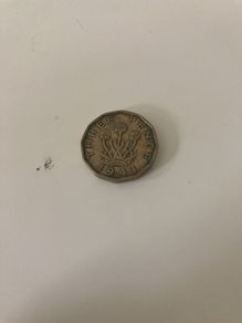 English 3 pence 1937,1941,1942,1942
