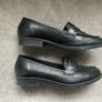 French brand Andre black leather loafers Image 2