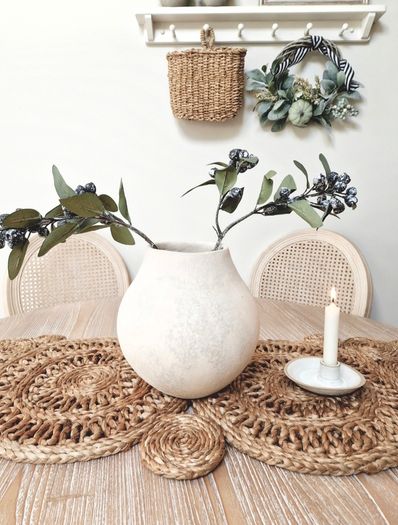 Table Runner Natural Jute