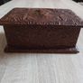 Vintage leather trinket box Image 8