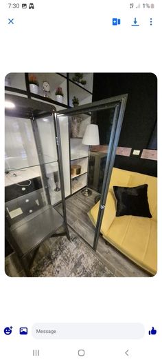 glass cabnet