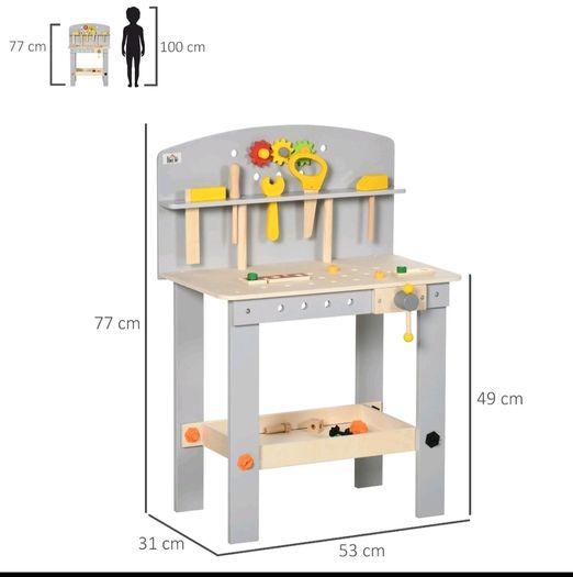 kids workbench playset
