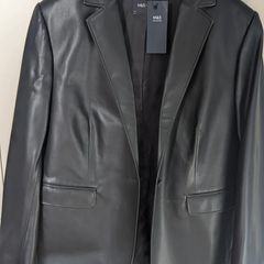 M&S Collection Faux Leather Jacket