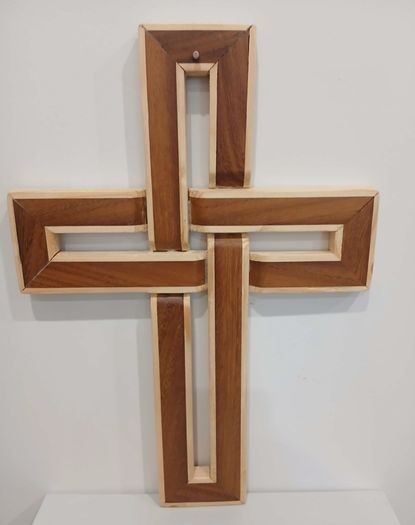 Hand made cross