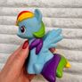 My Little Pony Rainbow Dash Night Light Colour Changing Hasbro approx. 12.5 cm. Used Please see photos Image 3
