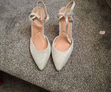 silver shoes uk 5