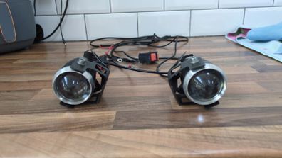 Motorcycle spotlights