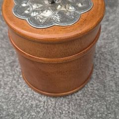 Vintage wooden trinket box