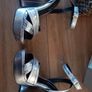 Brand New River Island Silver Platform Sandals Size UK 36 Image 6