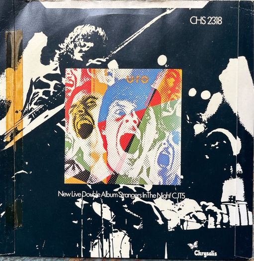 UFO Limited edition clear vinyl 7" EP in vg+ condition