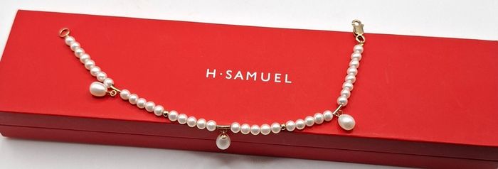 14 ct pearl bracelet