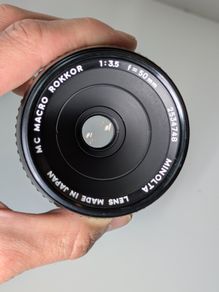 Minolta Rokkor 50mm Macro f3.5
