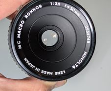 Minolta Rokkor 50mm Macro f3.5