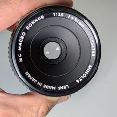 Minolta Rokkor 50mm Macro f3.5