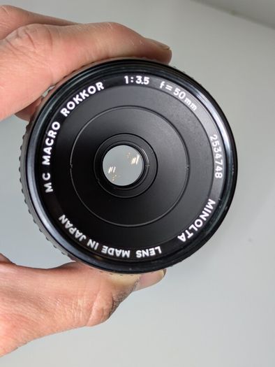 Minolta Rokkor 50mm Macro f3.5