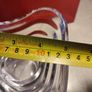 Tipperary Clear Crystal Candle Holder Clear Bowl Dish Marked 5 inches. Image 8