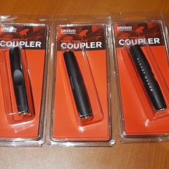 1/4" D'Addario Audio Couplers x 5