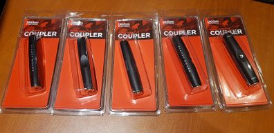 1/4" D'Addario Audio Couplers x 5