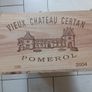 Wooden wine box Pomerol 2004 Image 2