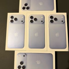 iphone 18 Pro Max 256GB (IRISH STOCK) Unlocked Brand New Sealed 1 year Apple Warranty Free Phone Cover and Screen Protector (BURGUNDY/GLACIER COLOUR )