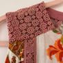 Printed embroidered top Image 7