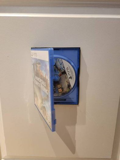 PS5 Xbox Blu-ray game case wall mount