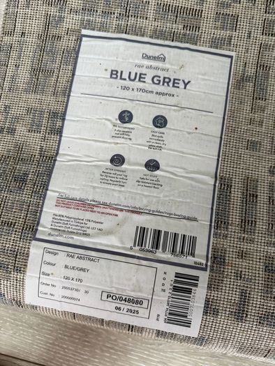 Rug Dunelm carpet 120 to 170