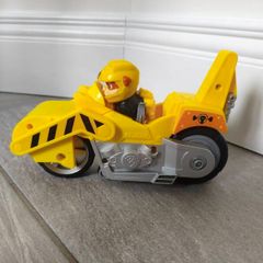 MOTO Pups Rubble: PAW Patrol Deluxe Pull Back Motorcycle