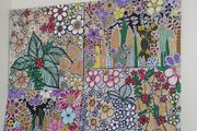 Original acrylic painting 4 pictures
