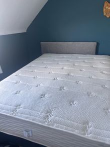 King size mattress for sale in as new condition. Never used - spotless.
