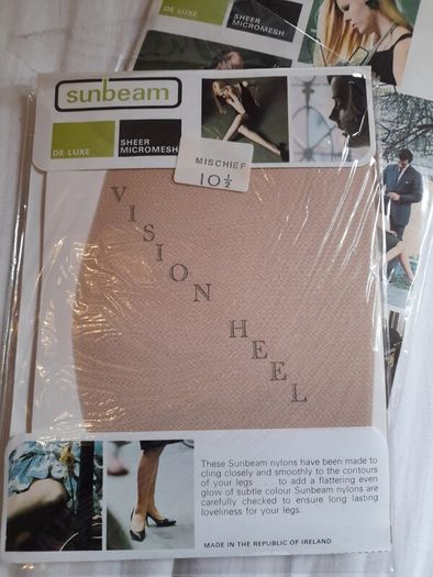 vintage nylon seamfree tights