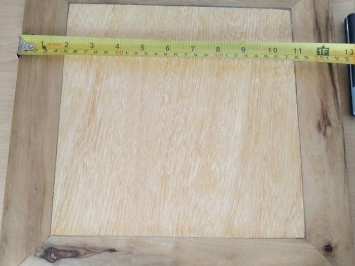 Handmade hardwood chessboard (needs some TLC) FREEPOST