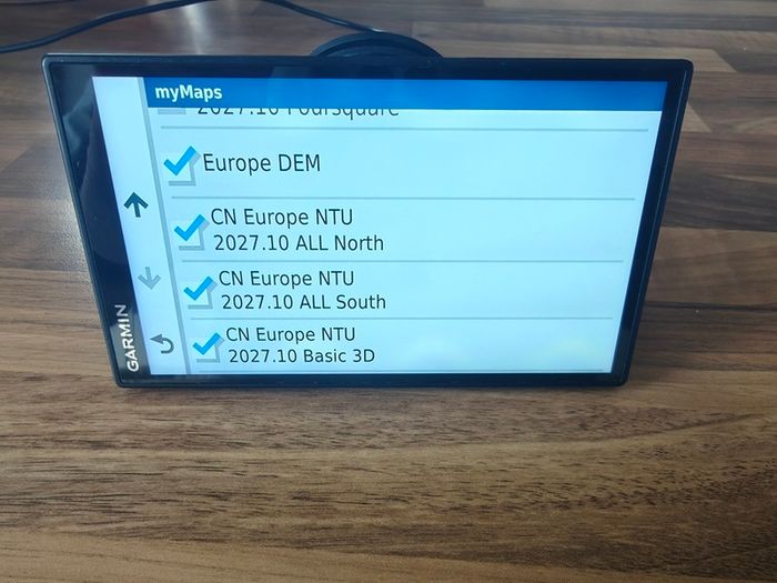 Garmin DriveSmart 55 sat nav - Eircodes - Full Europe 2027 map