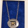 Alan Ardiff Early Bird.925 Sterling Silver 18k Yellow & Rose Gold Kinetic Bird Necklace Image 2