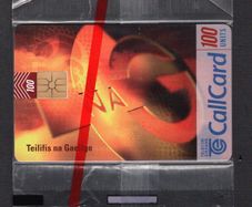 1996 Ireland 100 Unit celebrate the launch of Teilifis na Gaeilge (Gemplus GEM1) Call Card New in packaging. Telecom Eireann card number 1147.