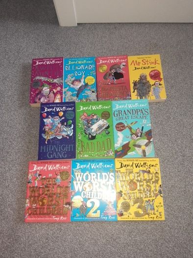 David Walliams x10 books