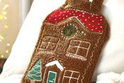 Gingerbread House Water Bottle