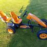 Orange BERG go-kart Image 2