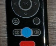 W1 Plus Wireless Air Mouse Remote with backlit keyboard and voice control