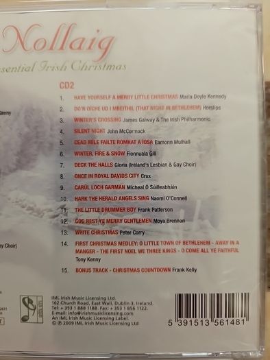 Nollaig 2CD  - Essential Irish Christmas  NEW