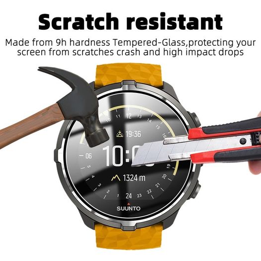 Tempered glass Protection for Suunto 9 Baro Screen Protector for Suunto 9 baro Smart Watch Protective Glass Film